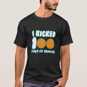 Camiseta Bola de basquete eu joguei 100 dias de ensino