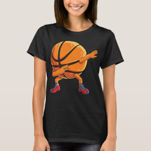Camiseta Bola De Basquete Homens Engraçados Mulheres Esport