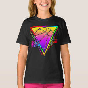 Camiseta Bola de Basquete Moderna Retroativa