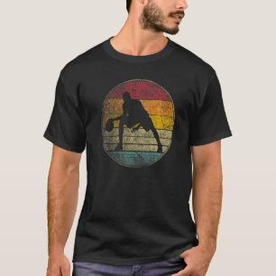 Camiseta Bola de Basquete Vintage Estilo Retro Desgastado 7