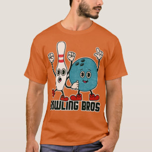 Camiseta Bola de Beco da Equipe de Bros da boliche BowlerBo