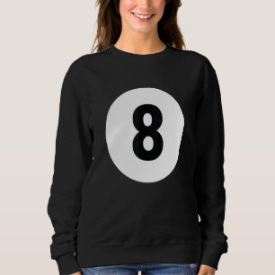 Camiseta Bola de Bilhar 8 Bilhar Correspondência de Cores F