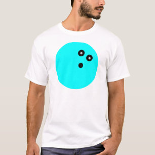 Camiseta Bola de boliche azul