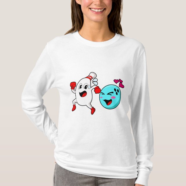 Camiseta Bola de boliche boliche (Frente)