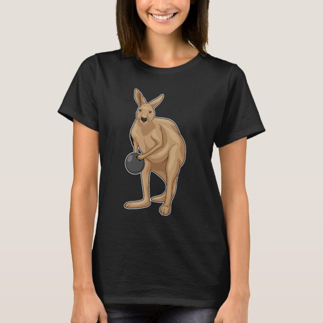 Camiseta Bola de boliche de Boliche Kangaroo (Frente)