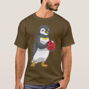 Camiseta Bola de boliche de Boliche pinguim