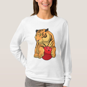 Camiseta Bola de boliche de Boliche Tigre