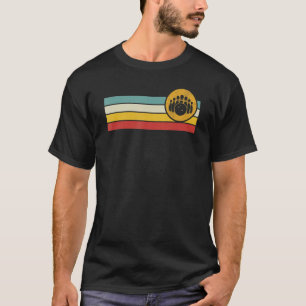 Camiseta Bola de boliche E Pinos Vintage Incomodado Estribo