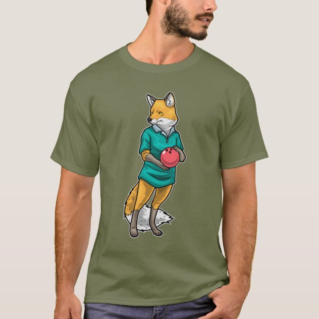Camiseta Bola de boliche Fox Bowling (Frente)