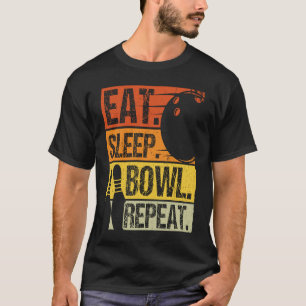 Camiseta Bola de boliche Pin Bowler Striler Boliche Team Bo