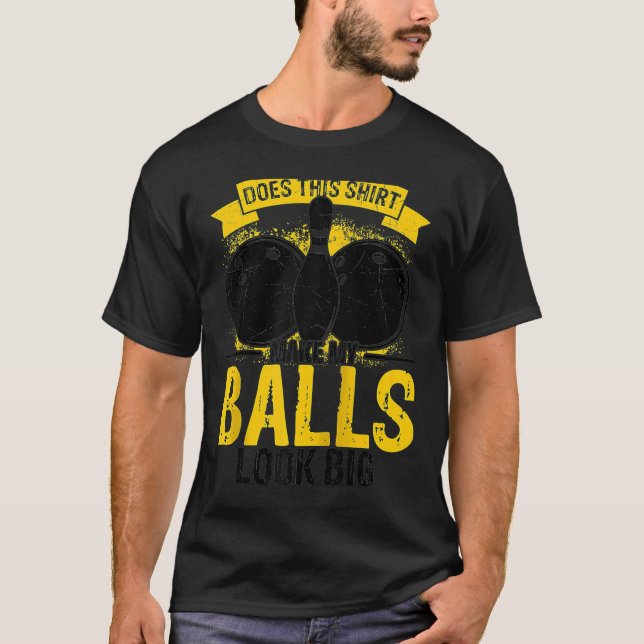 Camiseta Bola de boliche Pin Bowler Striler Boliche Team Bo (Frente)
