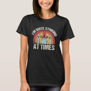 Camiseta Bola de Boliche Pino Jogador Strike Equipe Pista d