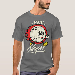 Camiseta Bola de boliche Vintage Retro Bowler Team Style Bo