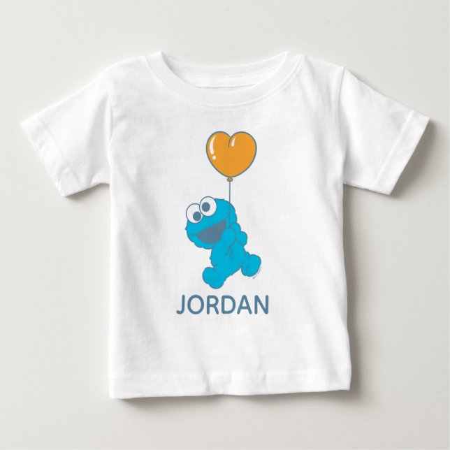 Camiseta Bola de Coração do Monstro da Biscoito (Frente)