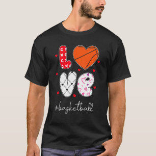 Camiseta Bola de Coração Xoxoxo Doodle - Love Basball