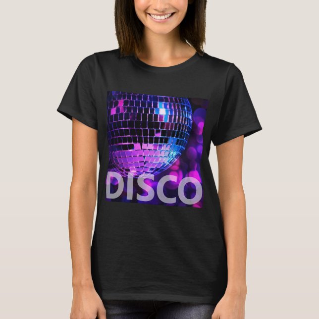Camiseta Bola de disco brilhante (Frente)
