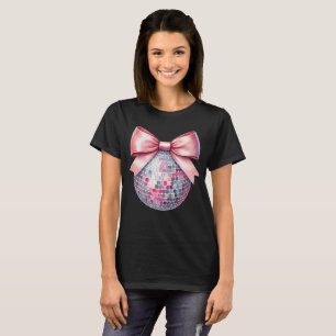 Camiseta Bola de disco rosa