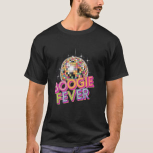 Camiseta Bola de Disco Vintage Retro boogie febre discoball