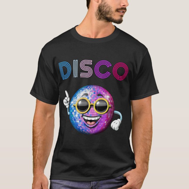Camiseta Bola de Discoteca (Frente)