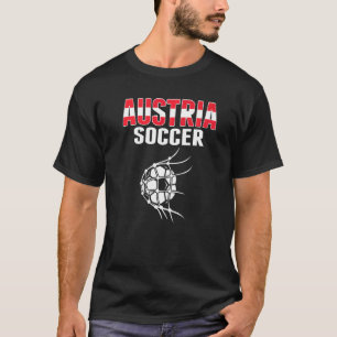Camiseta Bola De Futebol Austríaca Na Rede