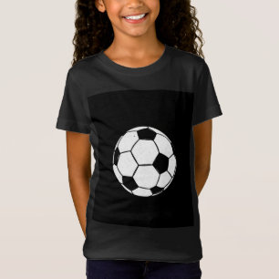 Camiseta Bola de Futebol Clássica Vintage Ilustração Esport