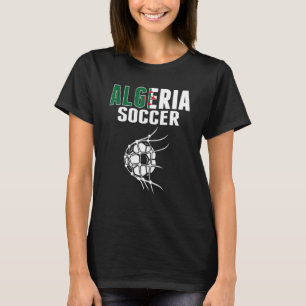 Camiseta Bola De Futebol Da Argélia Na Rede, Apoios De Fute