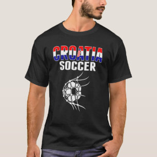 Camiseta Bola de Futebol da Croácia na Rede Suporte ao Fut