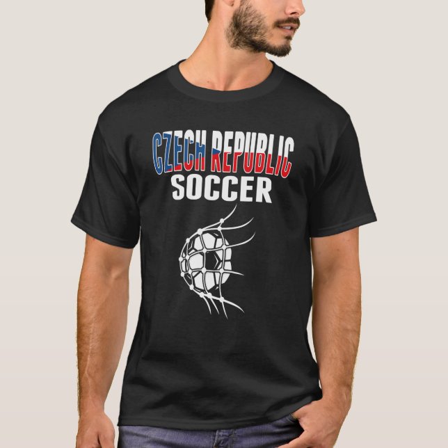 Camiseta Bola De Futebol Da República Checa Na Net (Frente)