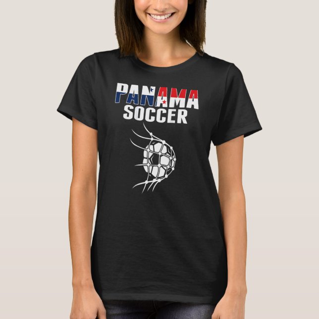 Camiseta Bola De Futebol Do Panamá Na Internet (Frente)