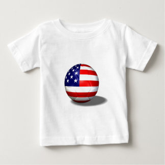 Camiseta bola de futebol EUA