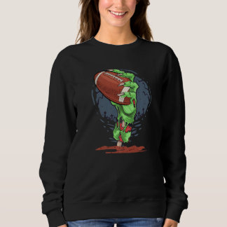 Camiseta Bola de futebol mãos de zumbi Halloween Horror Ass