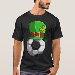 Camiseta Bola De Futebol Sortudo Com Leprechaun