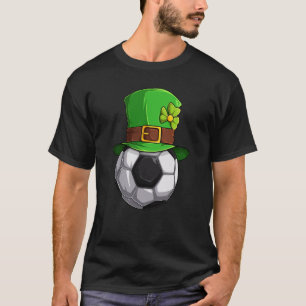 Camiseta Bola De Futebol Sortudo Com Leprechaun