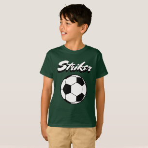 Camiseta Bola de Futebol Striker Minimal Esportes