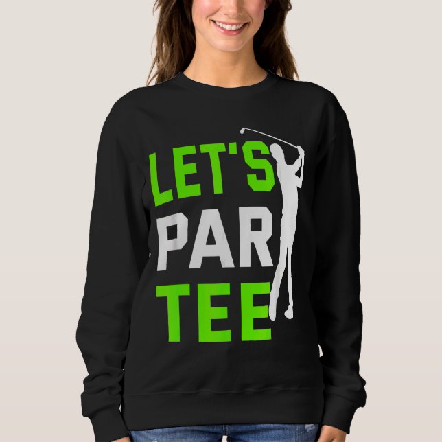 Camiseta Bola de Golfe do Partido Golfe do Par de Golfe do  (Frente)