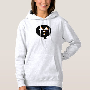 Camiseta Bola de Halloween Abóbora Preta Laranja