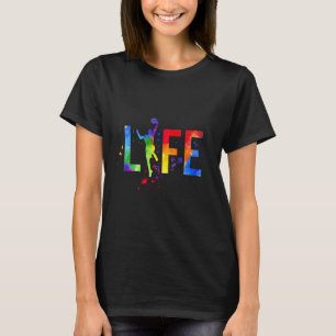 Camiseta Bola de Mens de Basquete é vitalícia