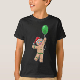Camiseta Bola de Natal homem de biscoito