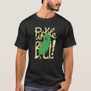 Camiseta Bola de Pickleball Green Cucumber Heart Love Paddl