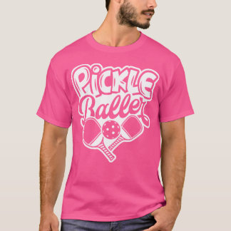 Camiseta Bola de picleball Engraçada Coma o Sono