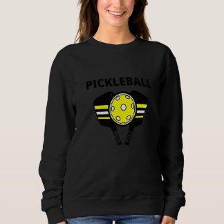 Camiseta Bola De Picles Amarela E Preta E Pickleball Pa