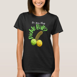 Camiseta Bola de Picles Engraçada Homens Desportivos Sobre