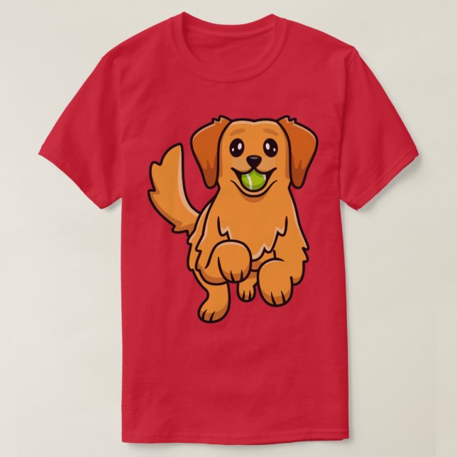 Camiseta Bola de Reprodução do Ouro Bonito (Frente do Design)