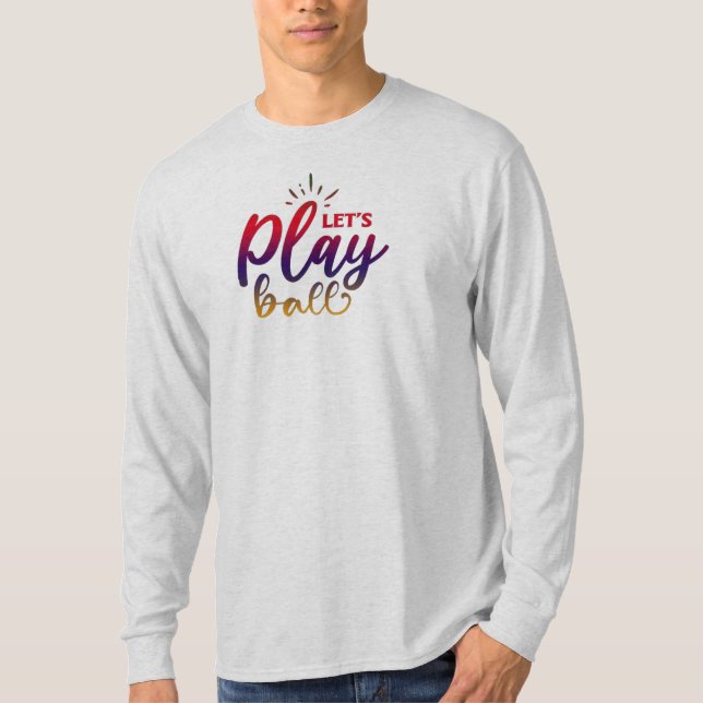 Camiseta Bola de Reprodução do vamos (Frente)