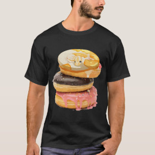 Camiseta Bola de Rosquinha legal Python Reptile Doughnut
