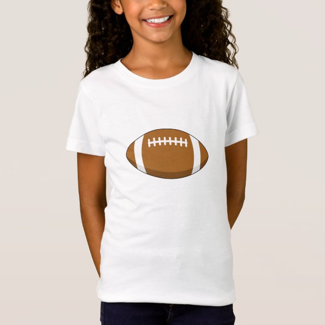 Camiseta Bola de Rugby Americana (Frente)