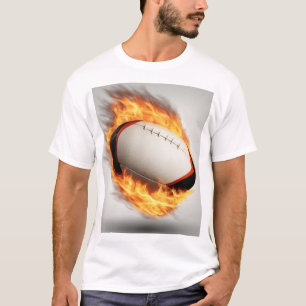 Camiseta Bola De Rugby No Fire Legal Design
