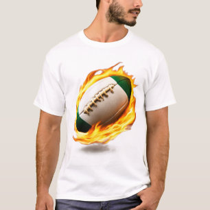 Camiseta Bola De Rugby No Fire Legal Design