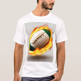 Camiseta Bola De Rugby No Fire Legal Design