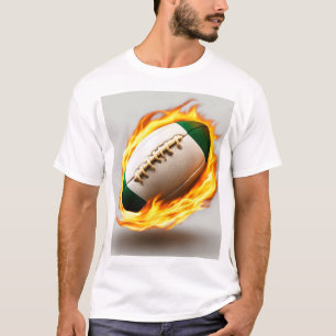 Camiseta Bola De Rugby No Fire Legal Design